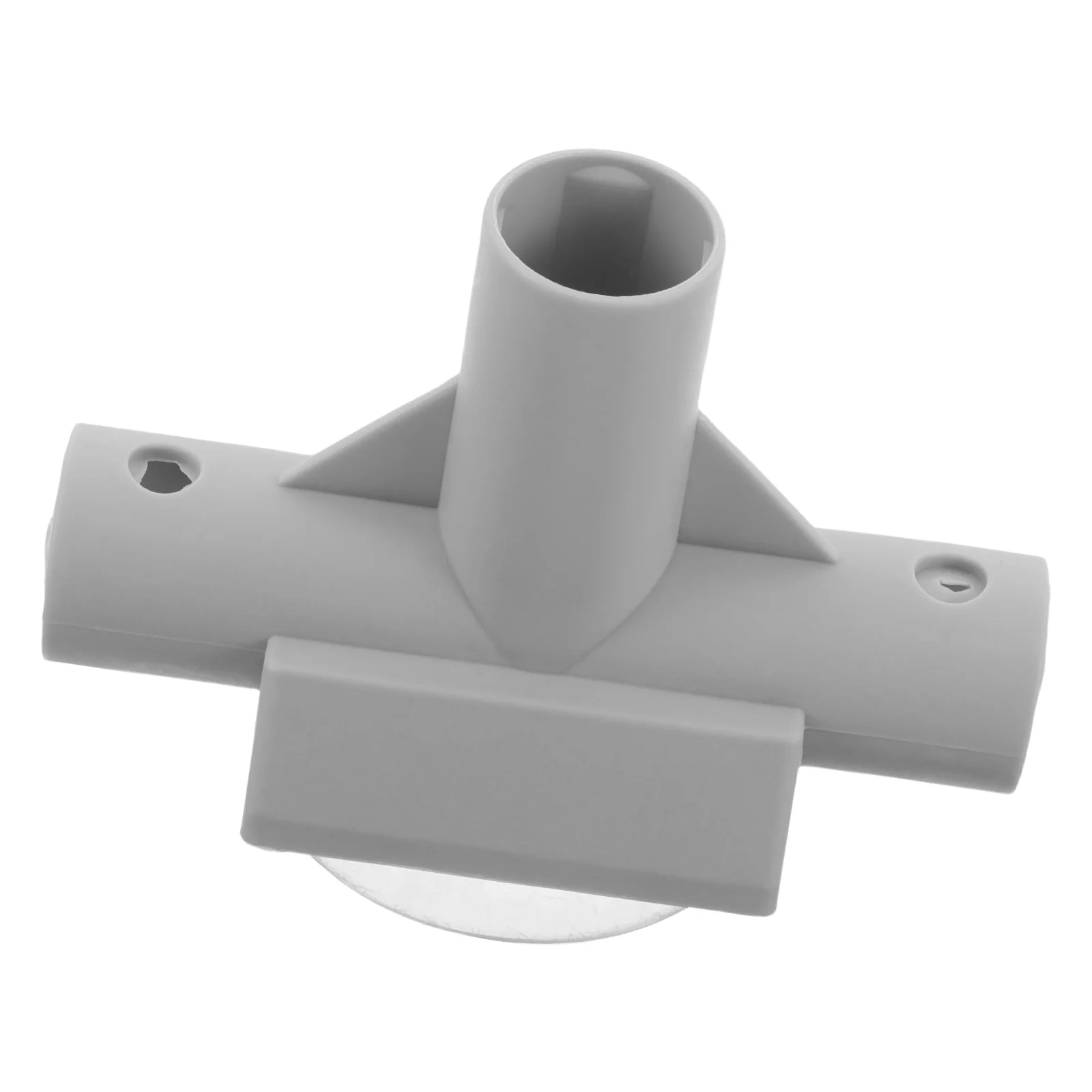 1 pz connettore per tubo a 3 vie con giunto a forma di T per la sostituzione dei parchi base di aspirazione forte connettore in plastica durevole recinzioni cortile