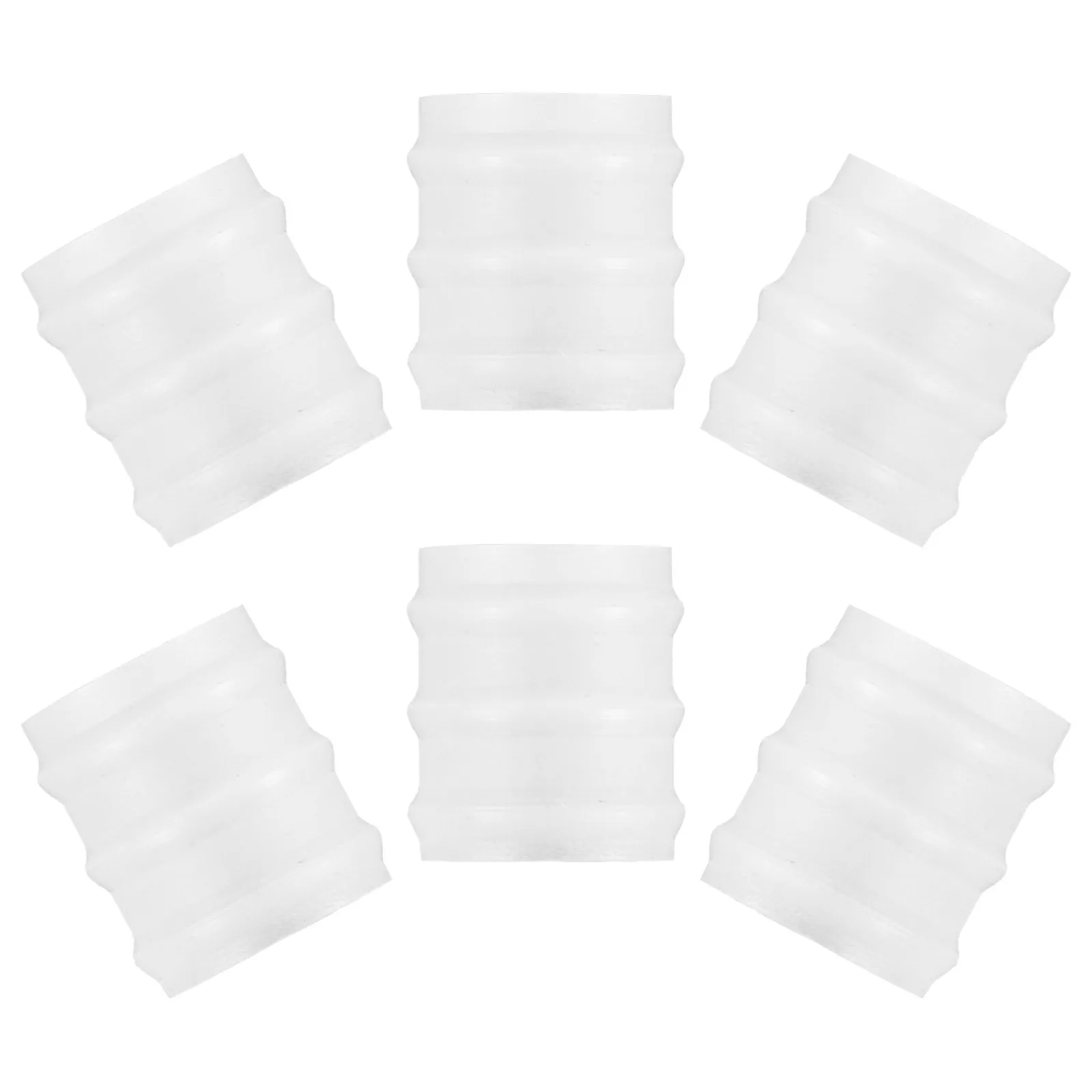 

6pcs Stainless Steel Water Pump Pipe Sealing Ring Silicone Outdoor Potable Drinking Dispenser Home Replacement For Manual Bottle