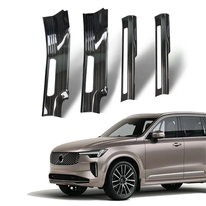 

High quality stainless steel door stop panel interior decoration accessories suitable for Volvo XC90 XC60 S90 car sticker