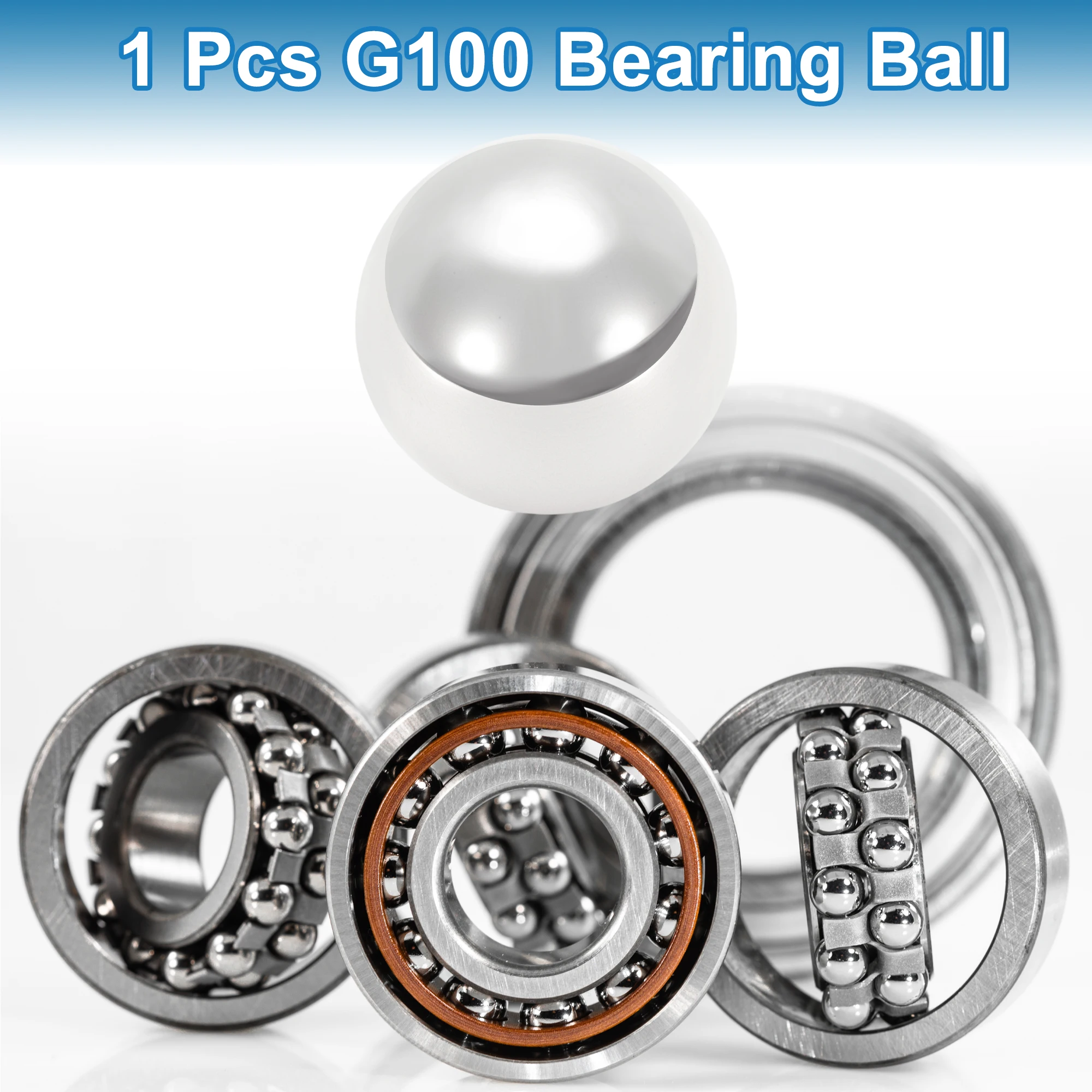 X Autohaux 50.8mm Bearing Ball Bearing Steel G100 Precision Ball Silver Tone 1 Pc