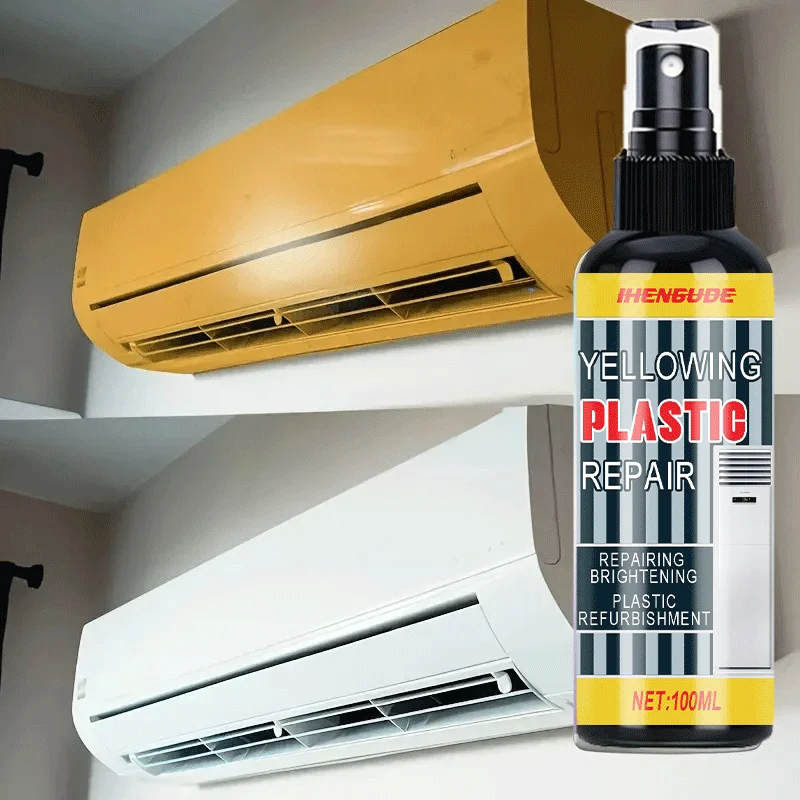 100Ml Plastic Surface Renovator - High Quality Polishing Spray - Whitening Artifact - Suitable for All Plastic Surfaces