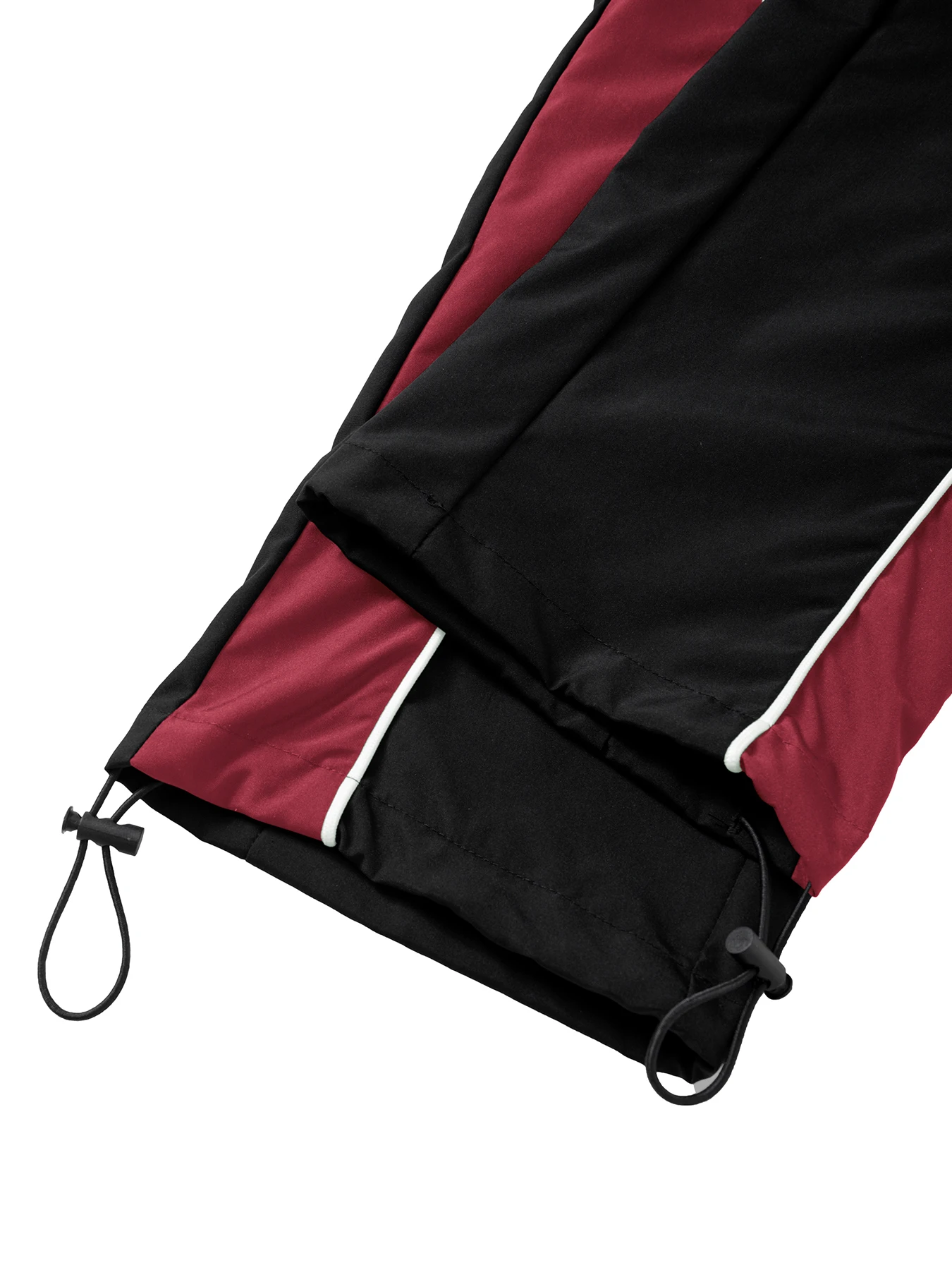 Herren Casual Hose mit Seitenstreifen, verstellbarem elastischem Kordelzug, Hip-Hop Streetwear, Sport-Trainingshose, lange Hose – Detail 5