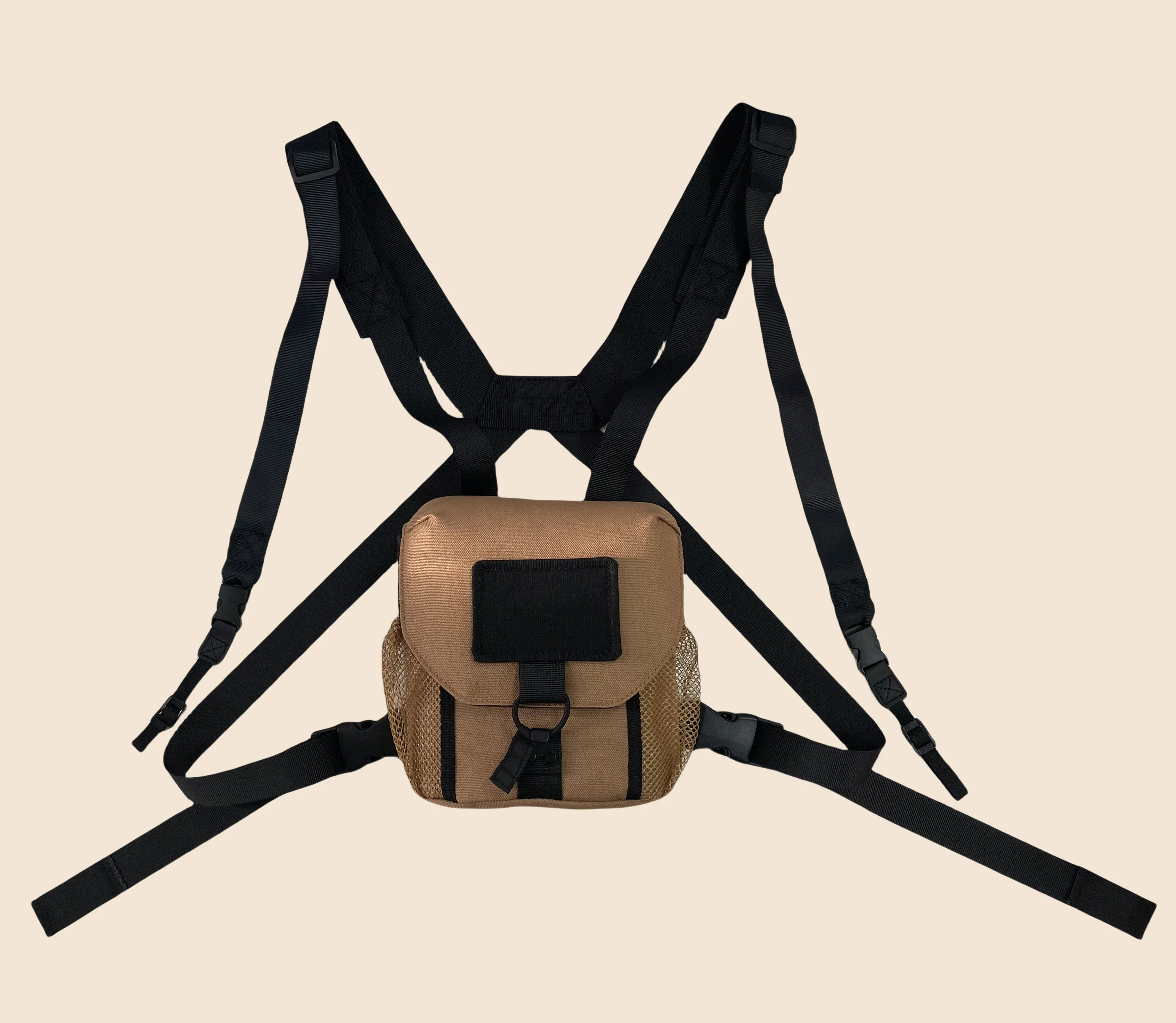 

Нагрудная сумка-чехол для бинокля - с защитным чехлом для работы одной рукой, идеально подходит для активного отдыха на природе