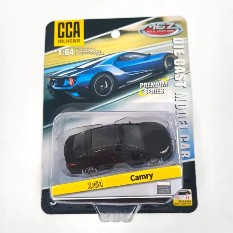 CCA 1:64 スケール カムリ 合金製シミュレーションカーモデル 静態コレクション 装飾 ホリデー玩具 記念品 ギフト
