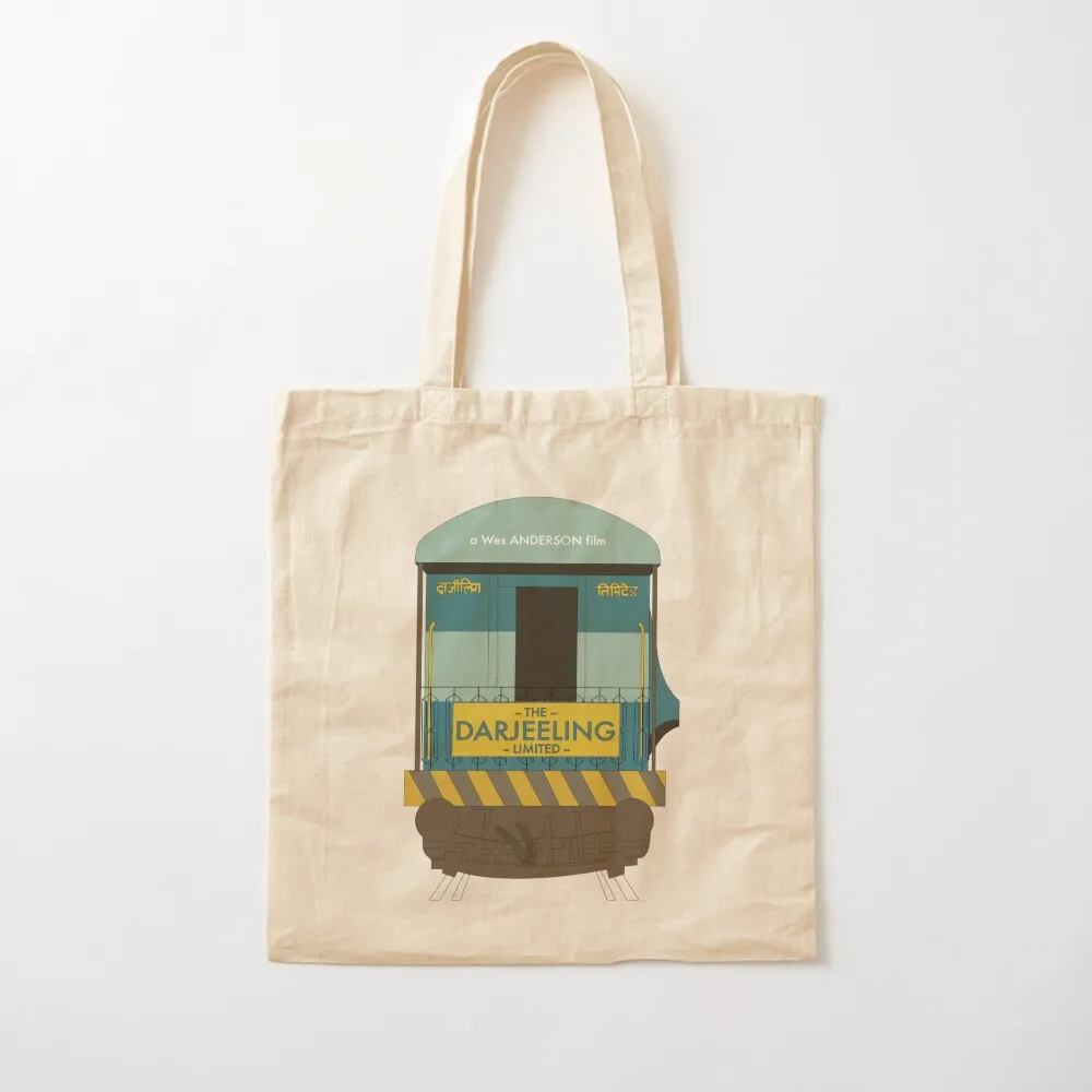 

Wes Anderson Darjeeling Limited Tote Bag supermarket folding bag foldable reusable bag reusable grocery bags Canvas Tote