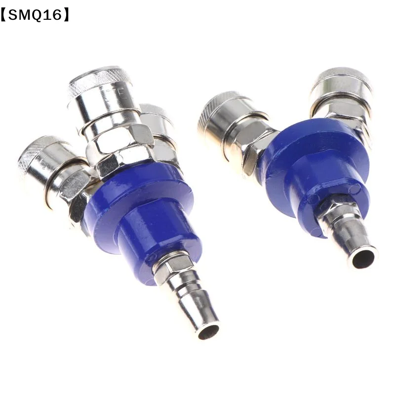 Pneumatic Quick Connect Coupler With 2/3 Way Splitter Rust Resistant Metal For Air Compressor Workshop Garage Repair Work【SMQ】