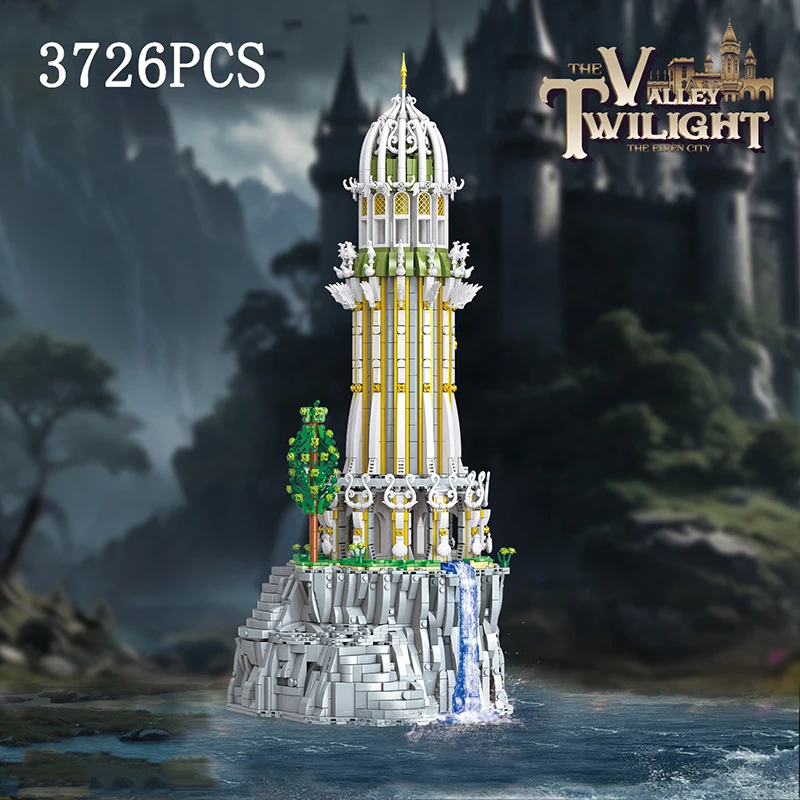3726PCS Movie Series MOC Tower of Zodiac Modular Building Blocks Model Assembly DIY Bricks Puzzle Toy Chrismas Gifts For Boy Kid
