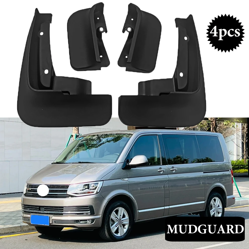 

Mud Flaps For Volkswagen VW Transporter Caravelle Multivan T5 T6 2008-2020 MudFlaps Fender Mudguards Car Accessories 4pcs