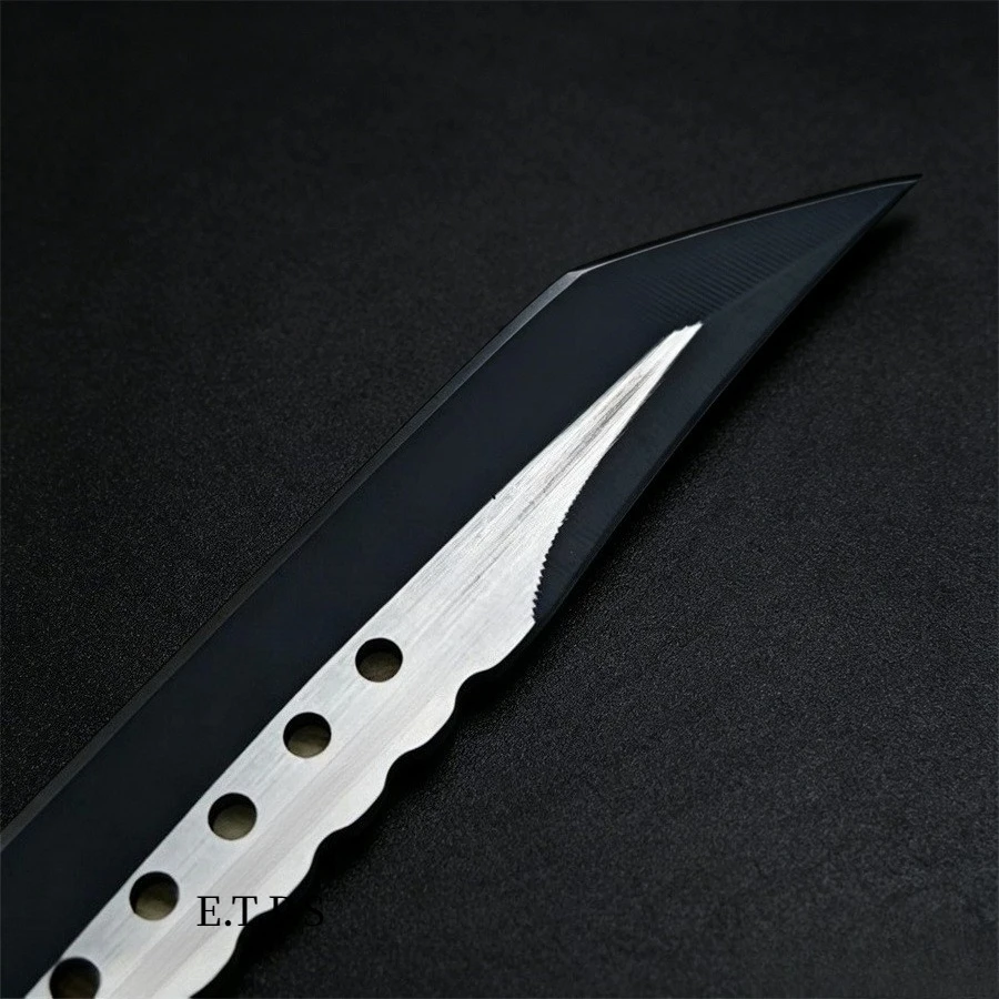 Micro Black UT Utility Knives 440C Blade Outdoor Camping Fishing Cutter Portable with Pocket Clip EDC Multitool Men's Gift - view 3