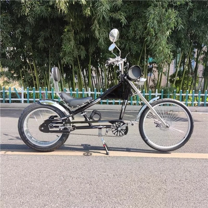 

Classic retro, bicycle, bicycle, European and American fried streets