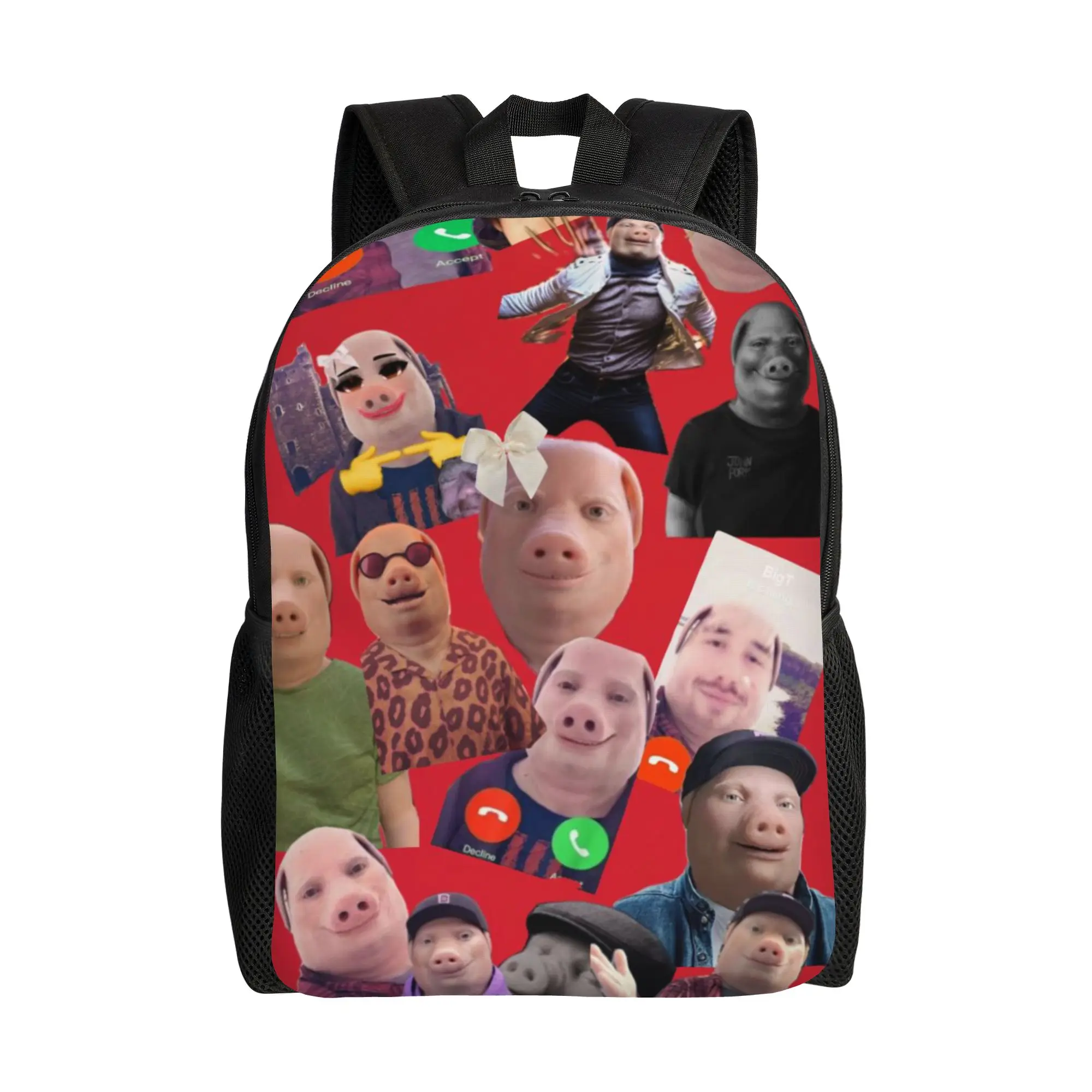 

Back to school season Classic john pork is calling 2 Daypack John Pork High School Students Backpack Backpack