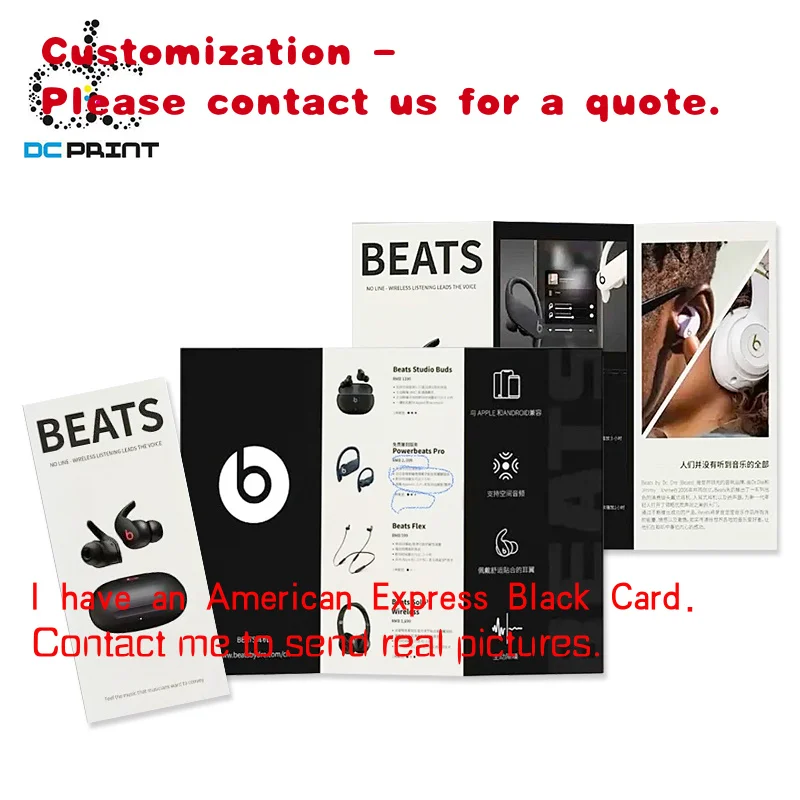 

Custom.Poster Трехкратная печатная цветная страница A3a4 Четыре раза фотоальбом Брошюра Foldout Инструкция Экран для печати листьев Pr