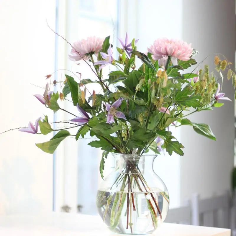 Spiral Ikebana Stem Holder, suporte plástico com pedicéis em forma de espiral, buquê de flores, arranjo floral