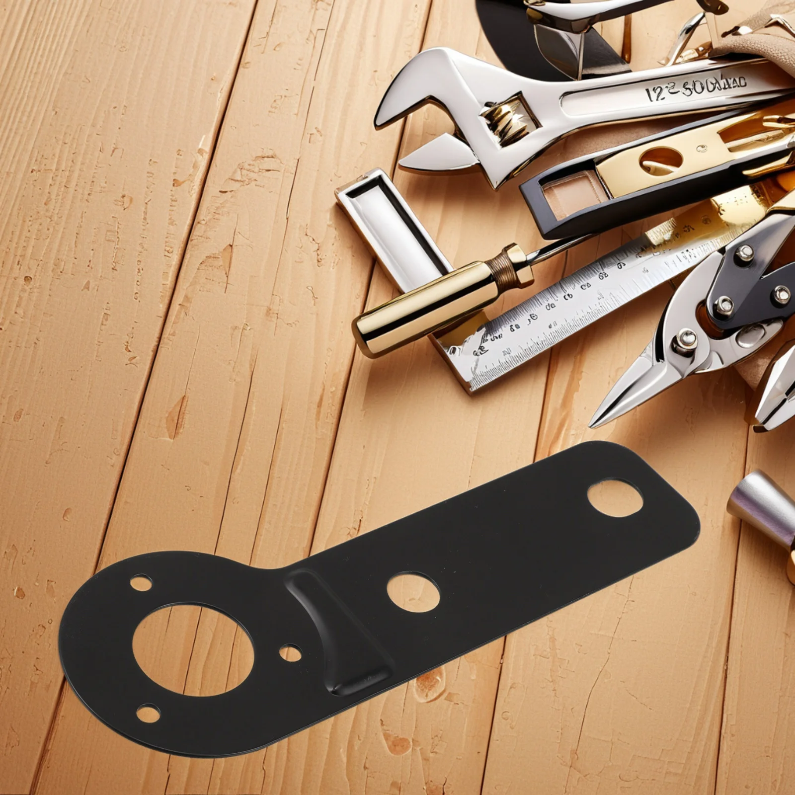 

Trailer Socket Bracket Heavy Duty Iron Mounting Hardware For Rv Trailer Wiring Harness Support Vehicle Awning Frame Clamp