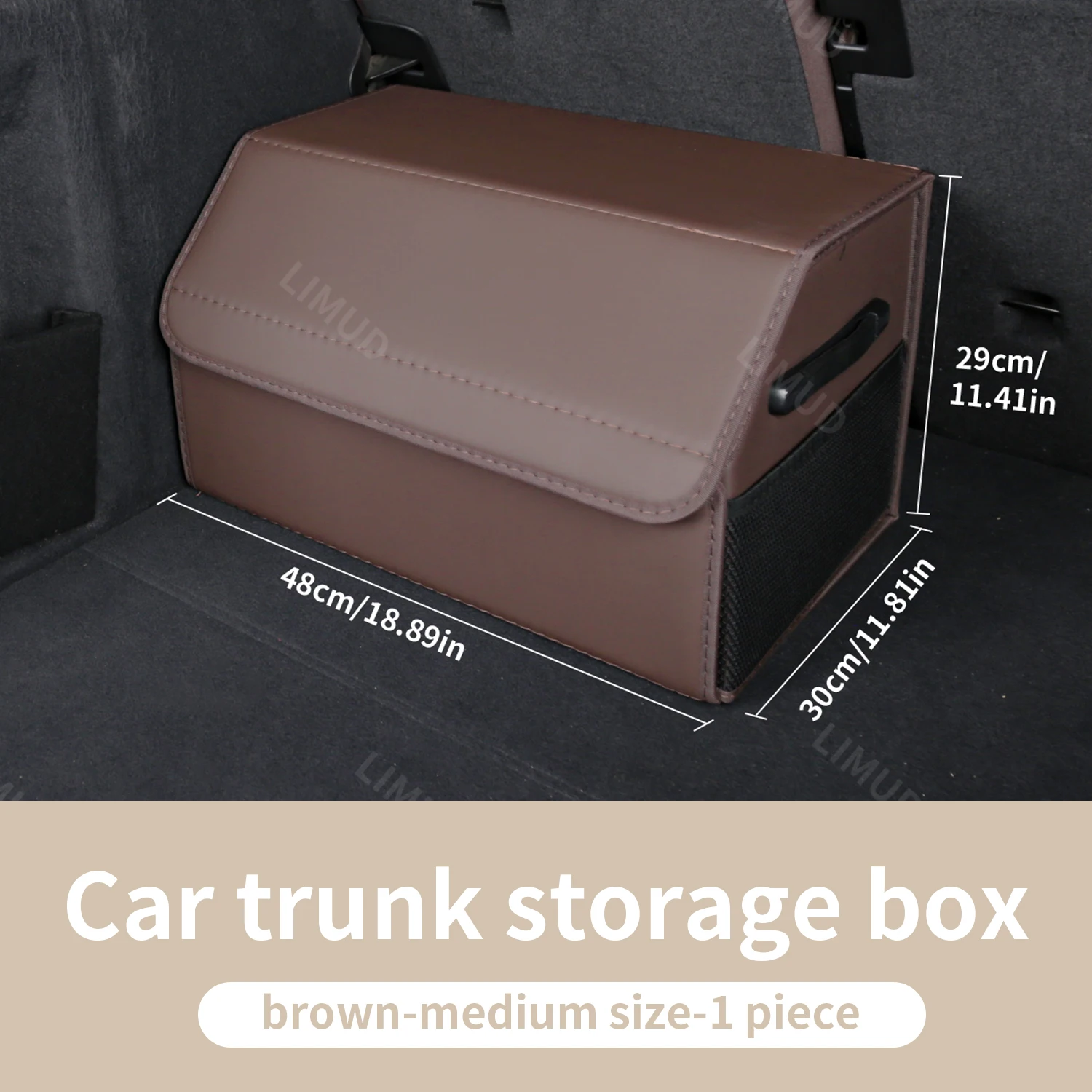 Limud Car Trunk Organizer Box  - Car Trunk Organizer Foldable Storage Box recension och pris