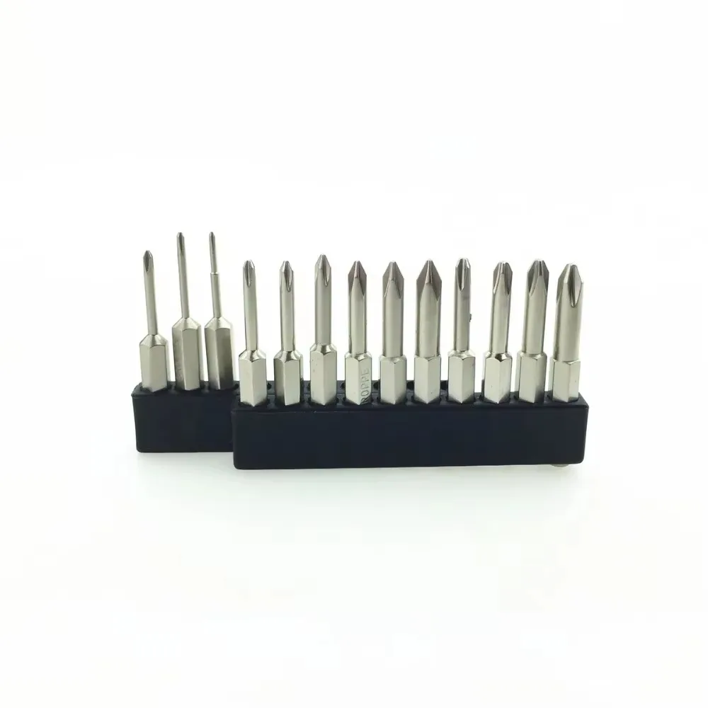 For STARPAD Car Repair Tools Cross Hexagon Plum Head Magnetic Drill Electric Screwdriver Pneumatic Wind Bit Set 50mm