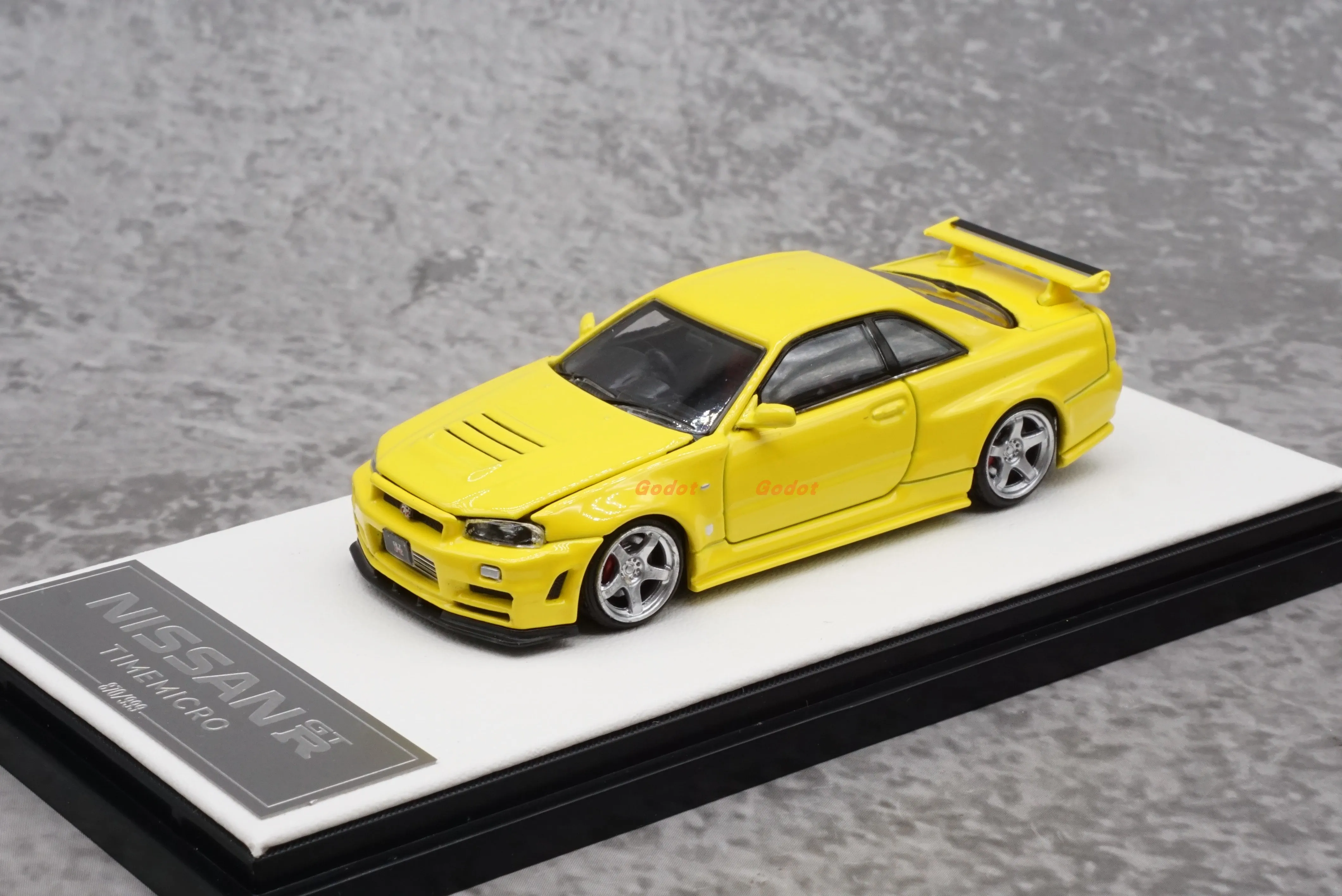 TM 1/64  GTR R34 Z-Tune alloy car model toy