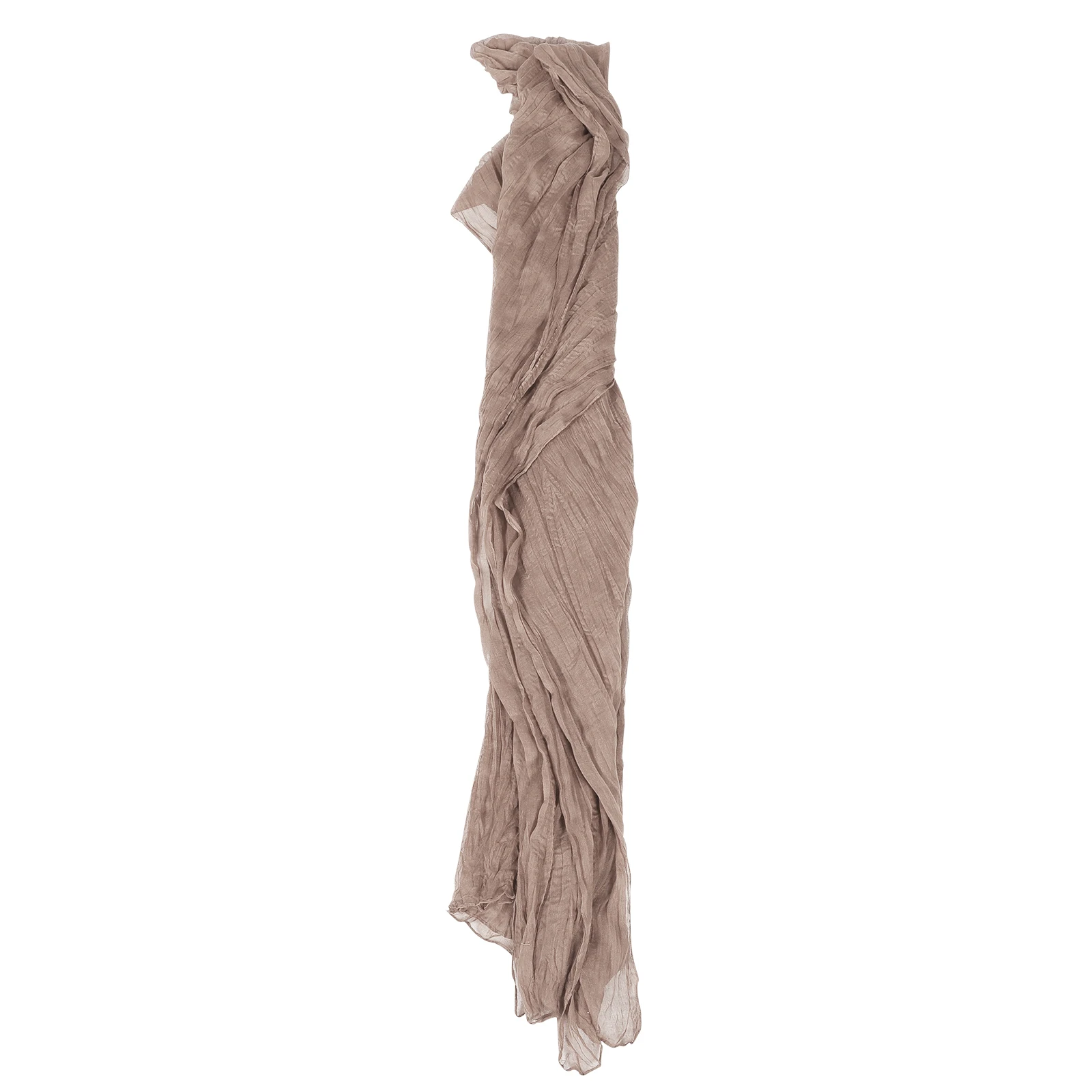 

Pleated Cheesecloth Table Runner Rustic Wedding Elegant Storage Washable Reusable Vintage Bridal Shower Tablecloth