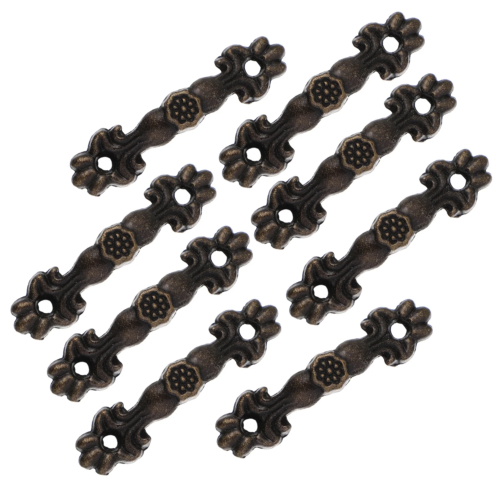 

24Pcs Vintage Cabinet Handles Bronze Zinc Alloy Drawer Pulls for Furniture Cupboard Dresser Chest Door Grips