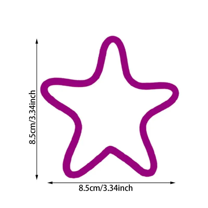 Star Neon Light Decorative Neon Light Sign Trendy Wall Decor For Bedroom Dorm Bar Store Club LED Ambient For Car Window