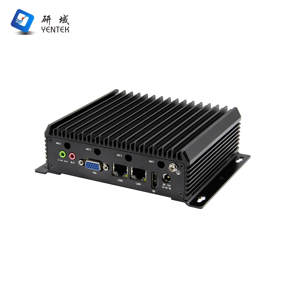 Fanless Rockchip RK3568B2 LPDDR4 8G RAM EMMC 128G WiFi 2.4G BT4.1 Android 11 Ubuntu20.04 HD VGA 2 LAN TF Industrial Mini Pc