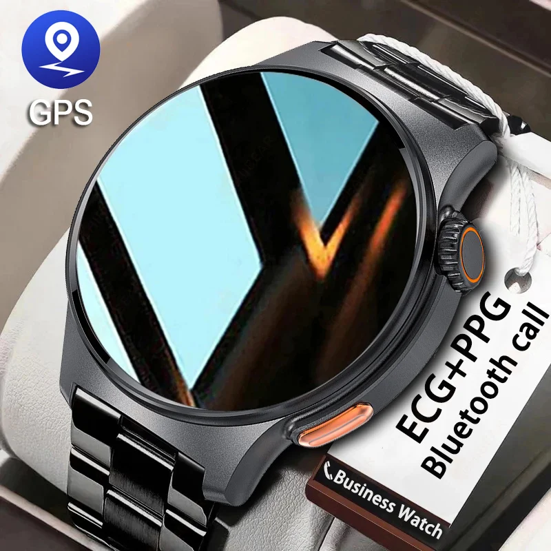 

ChiBear Спортивные Смарт-часы Мужчины GPS Трек NFC Bluetooth Вызов AI Голосовой Пульсометр Водонепроницаемые Смарт-часы Для Android IOS 2025 Новый