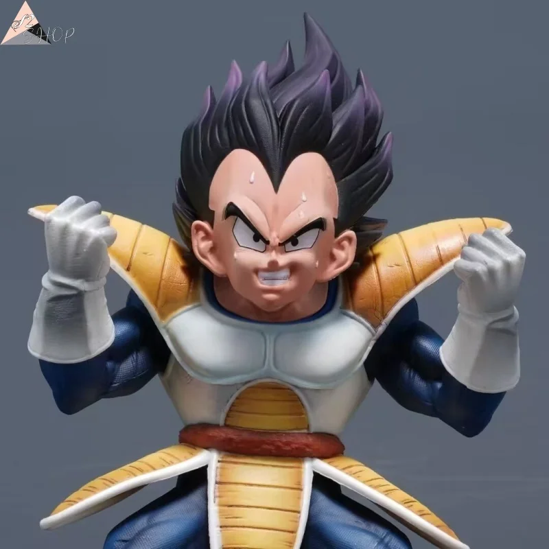 

Dragon Ball Vegeta GK Garage Kit Двойной портрет Скульптура головы Аниме Модель Коллекционная статуя Настольный орнамент