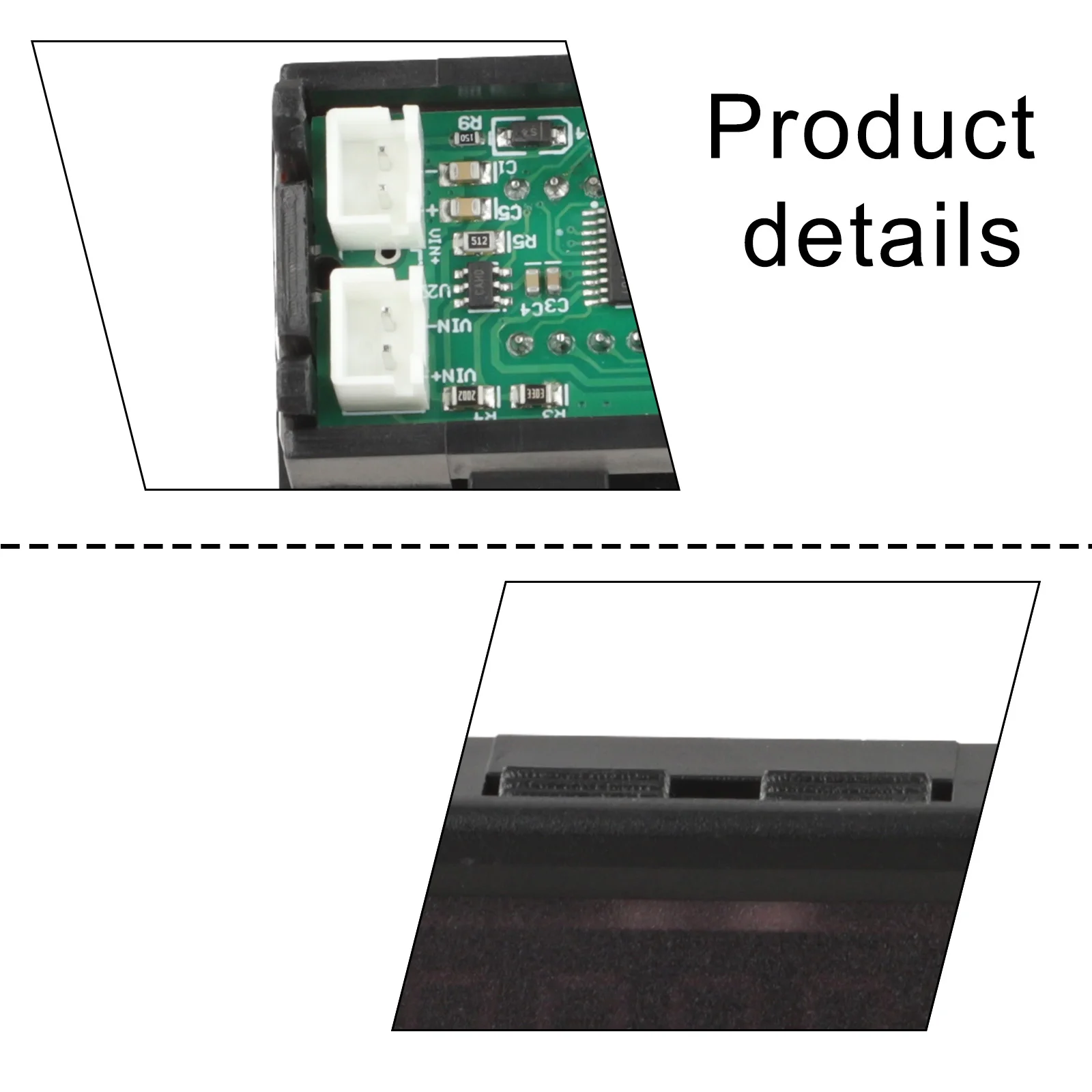 

4-проводной цифровой вольтметр постоянного тока с 0,36-дюймовым дисплеем и 5-значным отображением напряжения, подходит для измерения напряжения DC033V