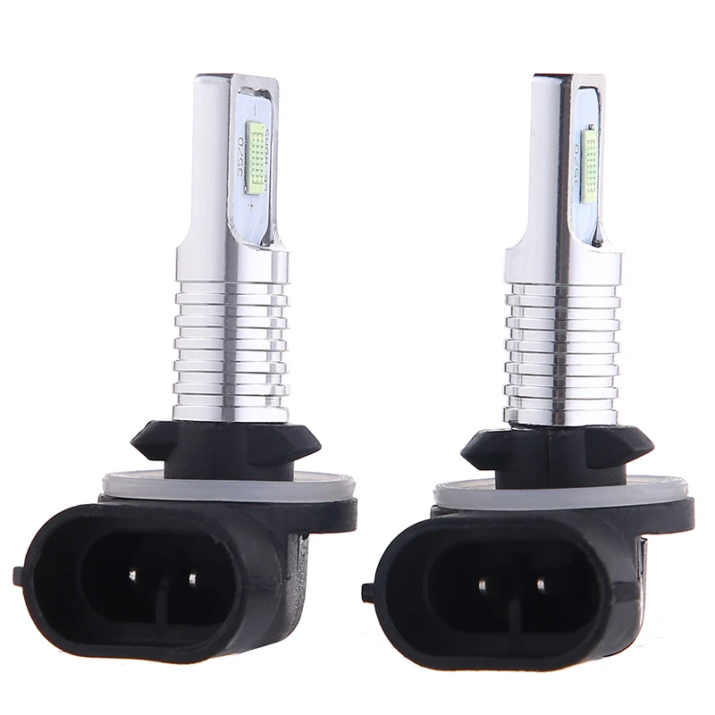 

2pcs H27 Led 881 880 Fog Light H27W Auto Led Bulb Light Lamp 20000LM Car Driving Running Light LED Light 6000K White Yellow Blue