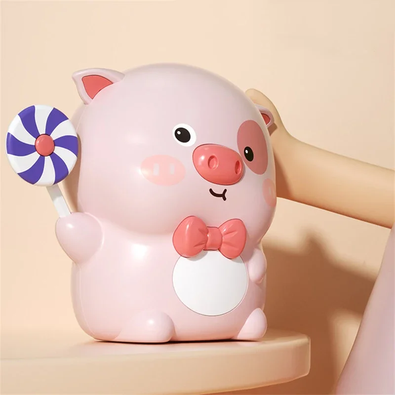 Piggy Bank dos desenhos animados para crianças, Money Saving Box, Brinquedos infantis, Caixas de armazenamento, Decoração para casa, Presente de aniversário para meninos e meninas