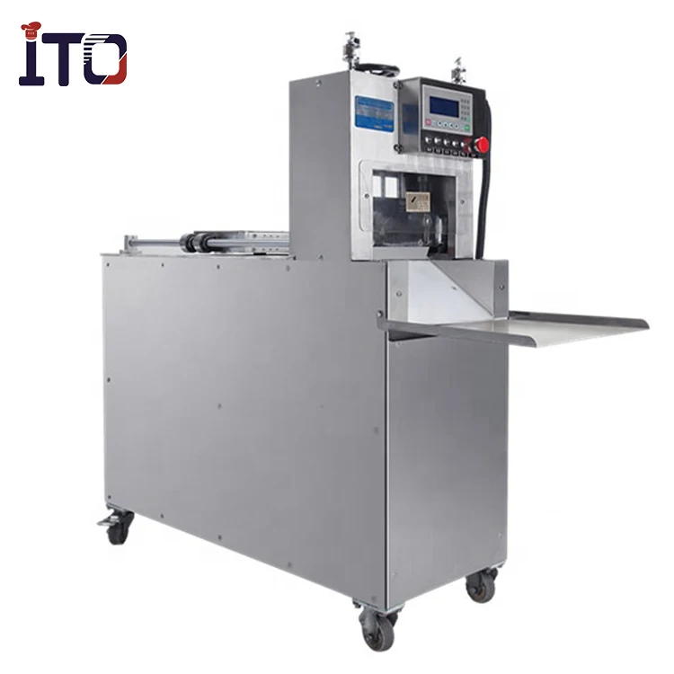 Powerful meat cutting machine commercial vertical meat electric slicer cutter machine