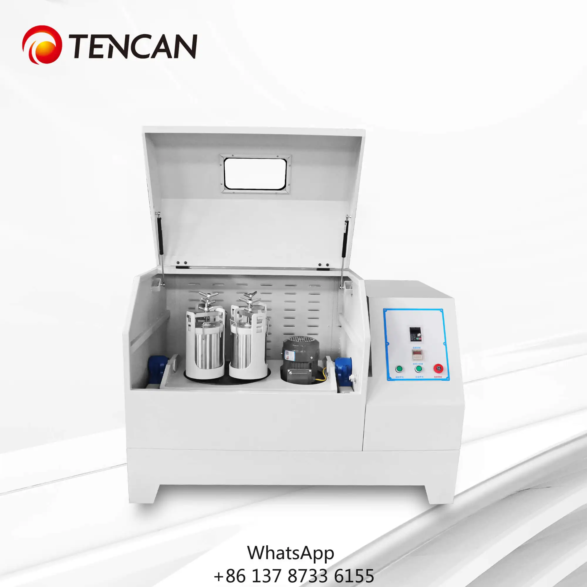 TENCAN 360 Planetary Ball Mill Motor-Driven Food Processing Laboratory Mill Max 0.1micron Output Full Directional Grinding