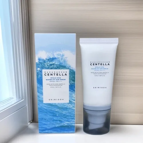 1/3/5/10PC SKIN1004 Ácido hialurónico Centella Asiatica Esencia de protección solar acuosa Hidratante, ligero, hidratante y no pegajoso