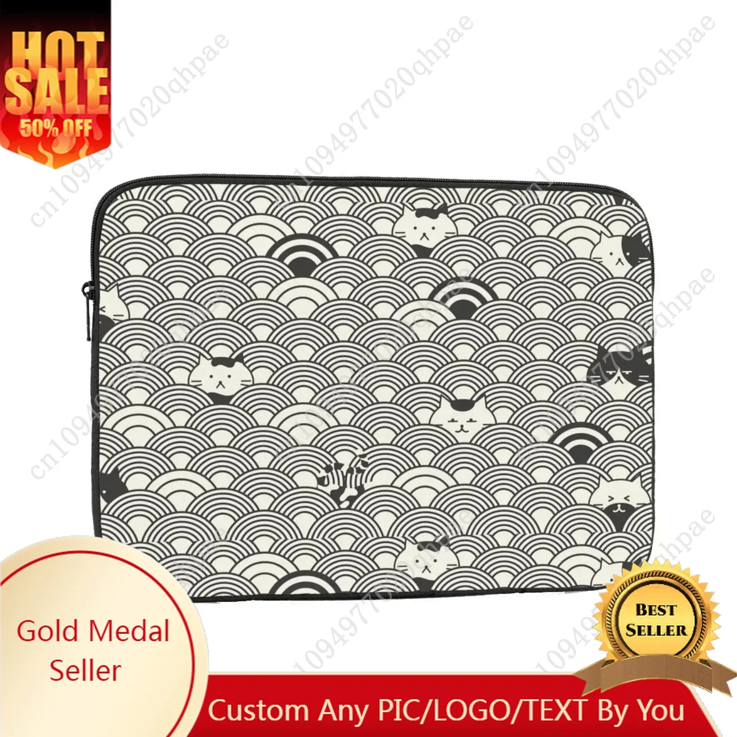 حافظة مضادة للصدمات 10 12 13 15 17 بوصة حقيبة كمبيوتر محمول على شكل قطة وغطاء للكمبيوتر المحمول على شكل حيوان #1