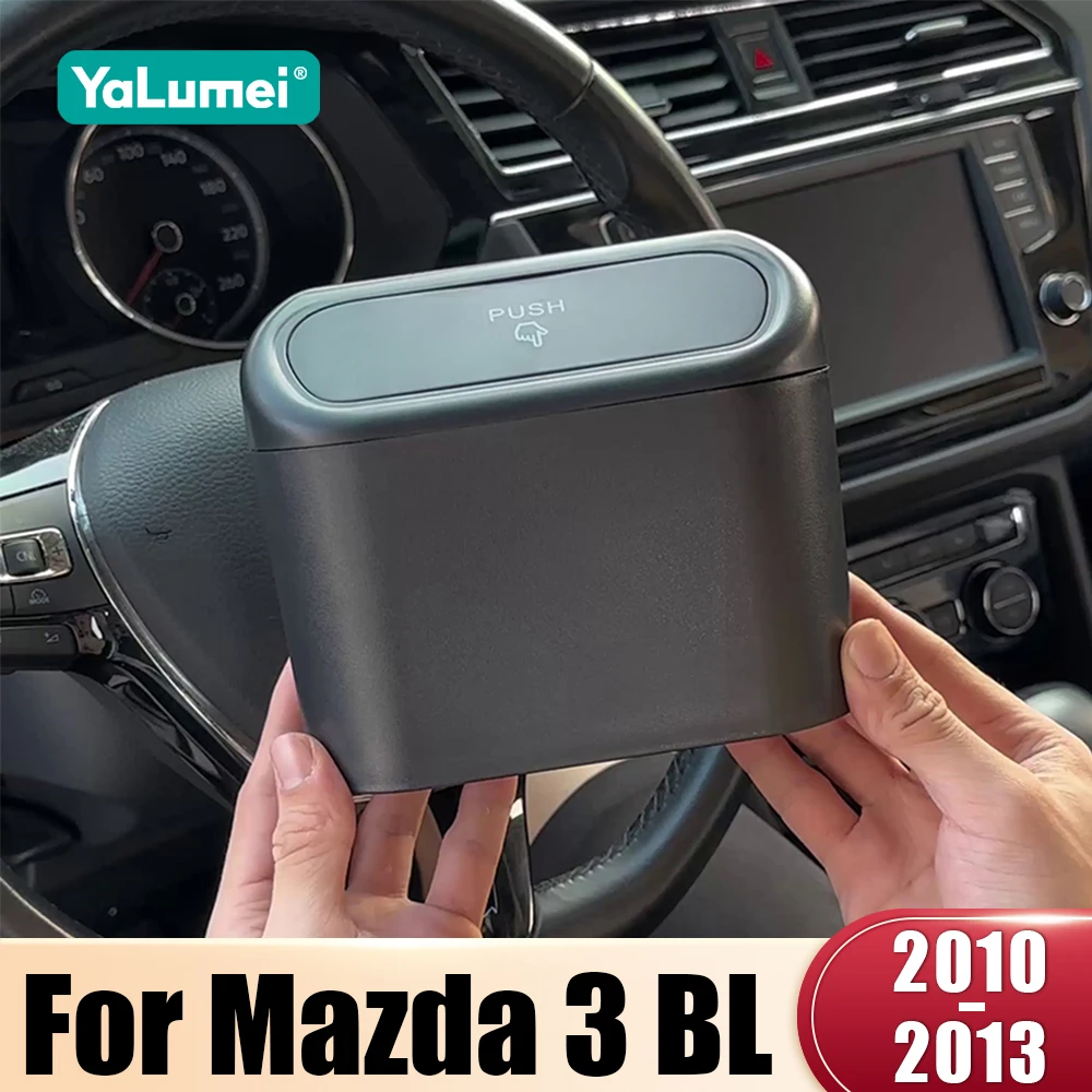 Für Mazda 3 BL Mazda 3 2010 2011 2012 2013, praktische hängende Auto-Mülleimer, Müllbox, Kleinigkeiten, Mülleimer, multifunktionale Tasche