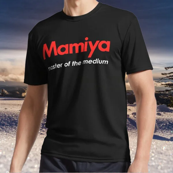 New item Mamiya photography logo classic Logo TEE T-Shirt Funny Size S to 5XL