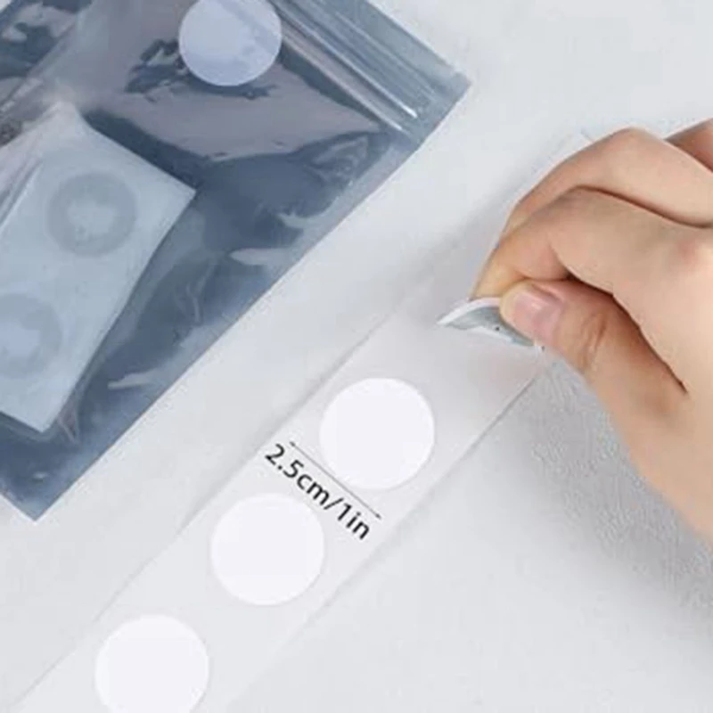 60Pcs NFC Stickers NFC Tag Chip Rewritable NFC Tag Compatible NFC Enabled Mobile Devices Durable Easy To Use White