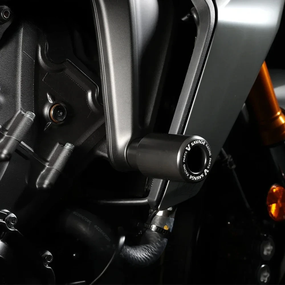 2021-2025 الإطار المنزلق تحطم حامي لياماها MT09 الراسم 900 GT MT-09 البكرات الحماية من السقوط #5