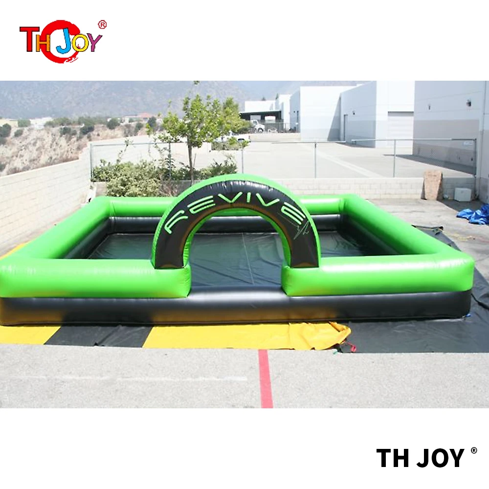 3x3m/4x4m/5x5m hot sale green inflatable foam pit for sale,Popular Customized Inflatable Dance Party Foam Pit, free air shipping