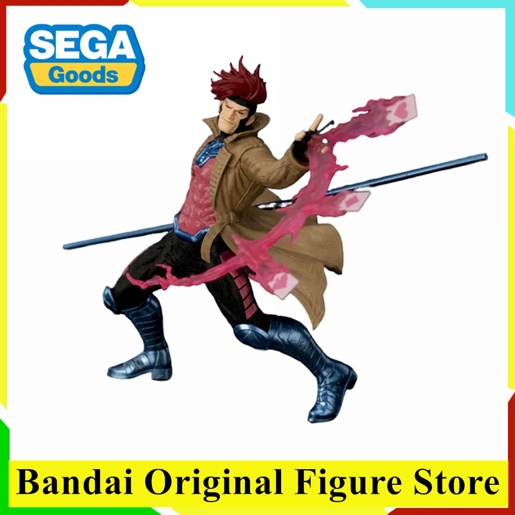 

Оригинальная экшн-фигурка SEGA ACT CUT X-Men Gambit, игрушки, коллекция моделей из ПВХ, аниме, фигурка Marvel, подарок на день рождения