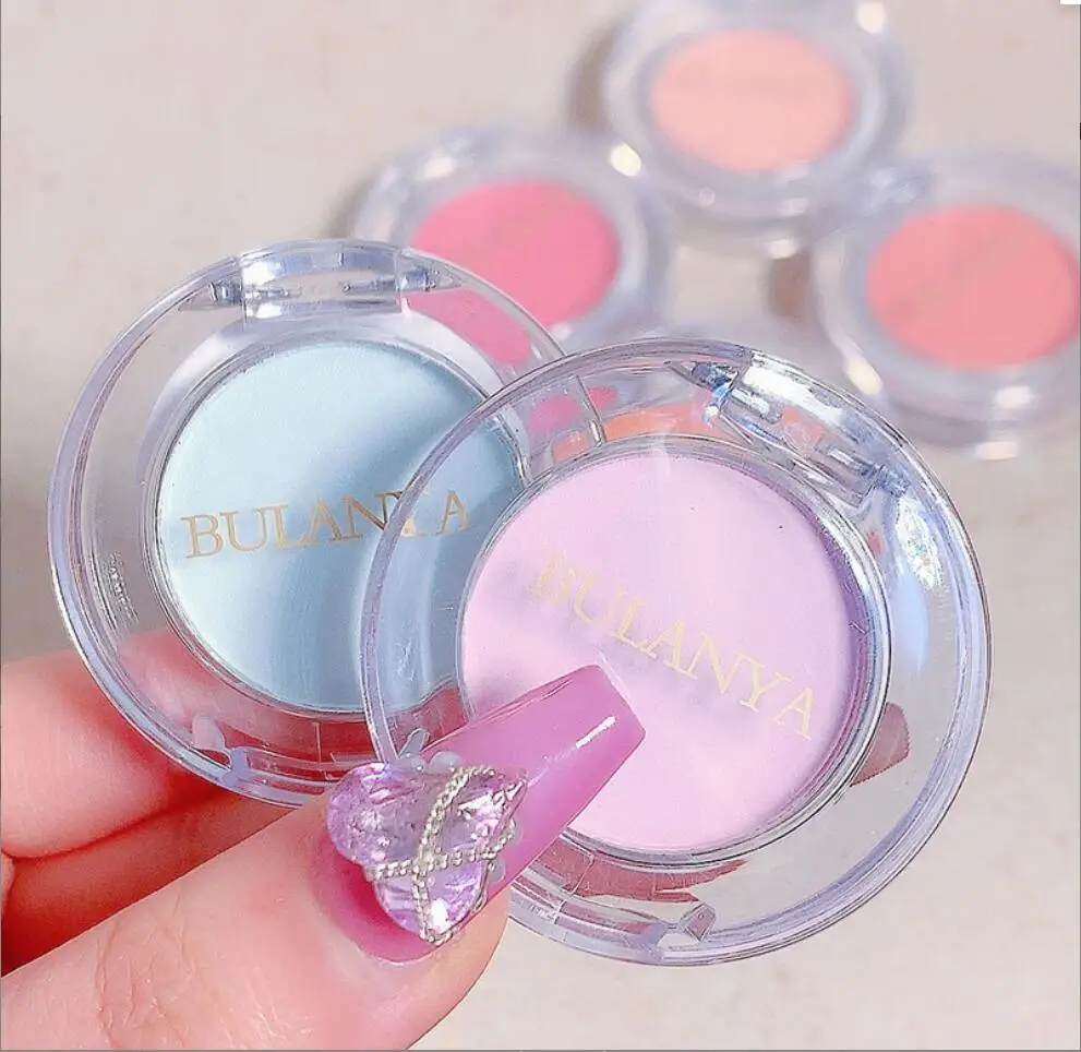 Destaque pó glitter paletas contorno de longa duração shimmer pérola moonshine beleza feminina maquiagem facial t2384