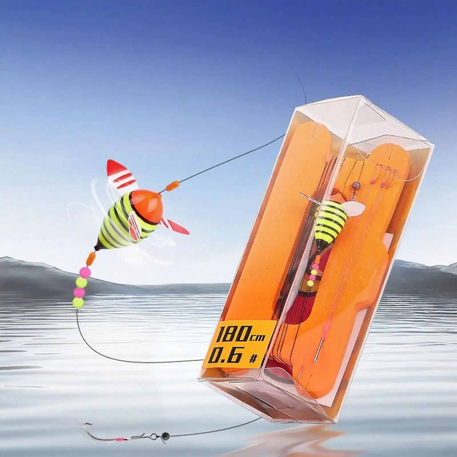 

No-Damage Catfish Floats, Fishing Rod Float Setup for Lake River Freshwater, Safe Accessories for Catfish Bass Trout Fishing