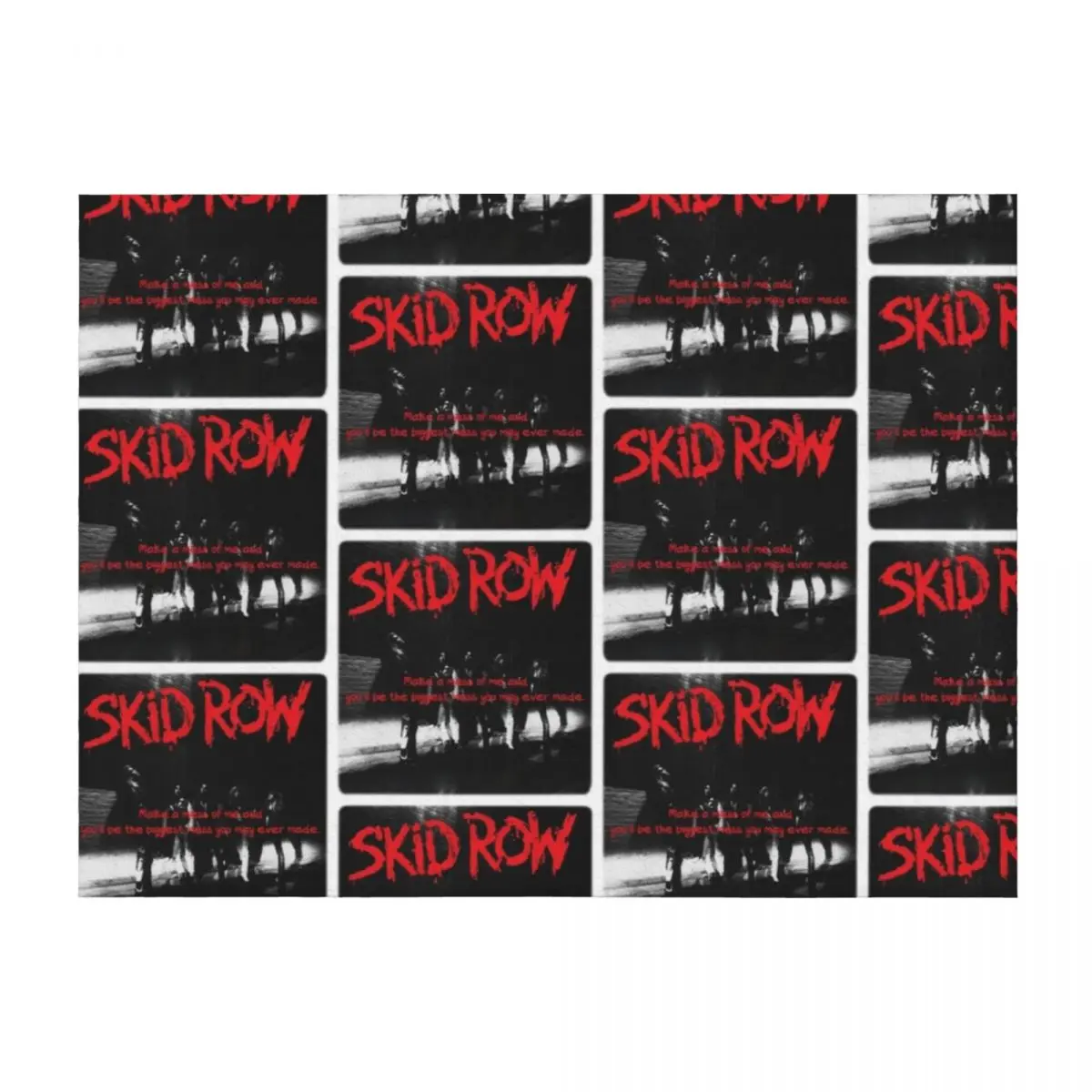 

SKID ROW Throw Blanket heavy to sleep Giant Sofa cosplay anime for sofa Blankets