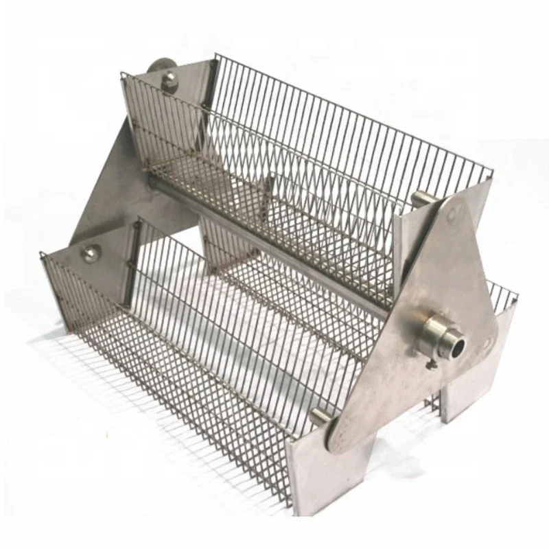 Stainless Steel Hog Roast Rotisserie Rotating 3 Basket Carousel For Heavy Duty BBQ Spit