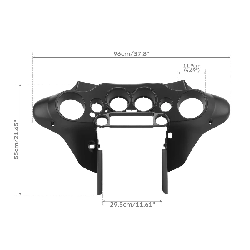 Speedometer Cover Inner Fairing For Harley Touring 1996-2013 Street Electra Glide FLHTC FLHTCU FLHX Motorcycle