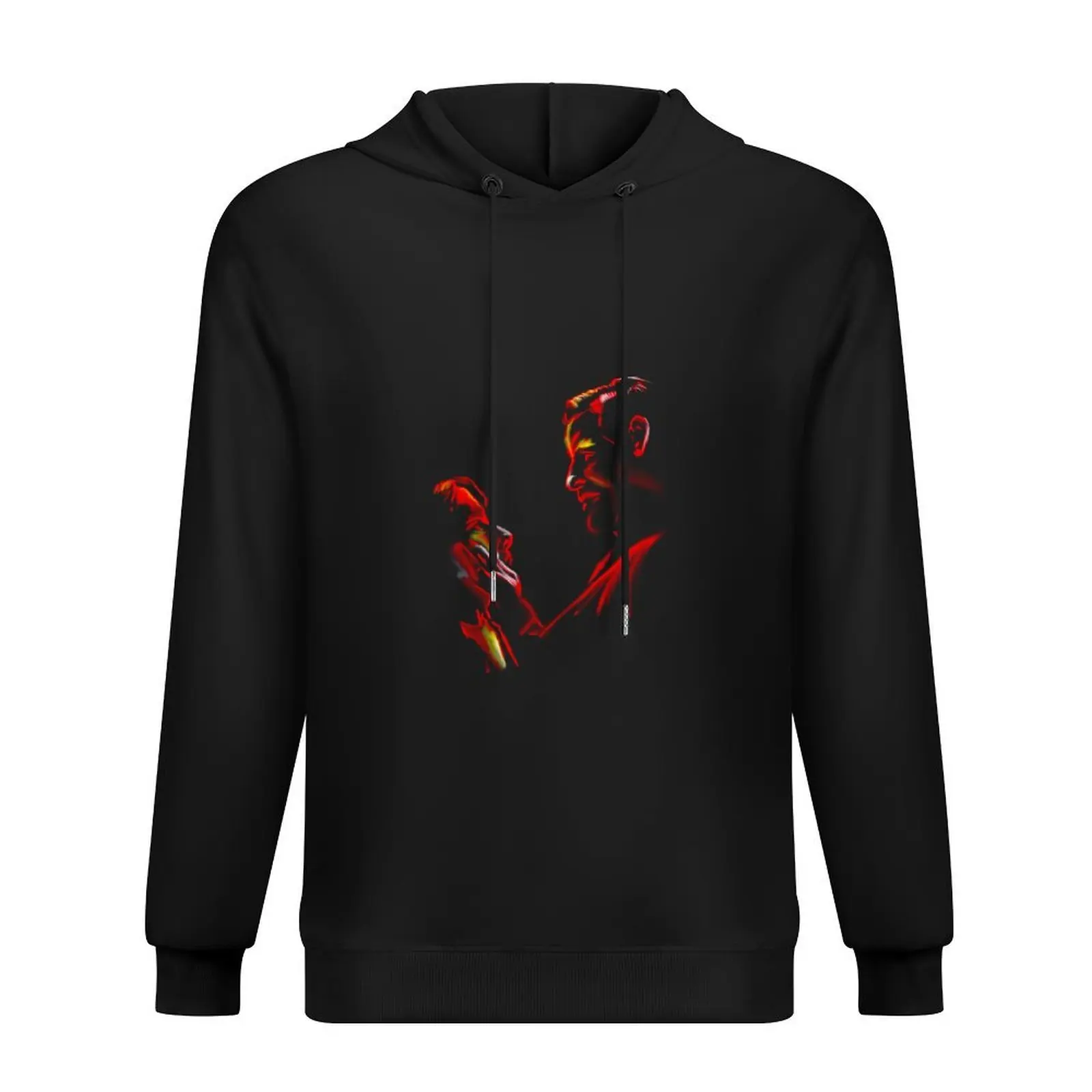 

Zoe and Dracula Red Highlights (Claes Bang and Dolly Wells) Hoodie mens clothing men's clothes oversized hoodie