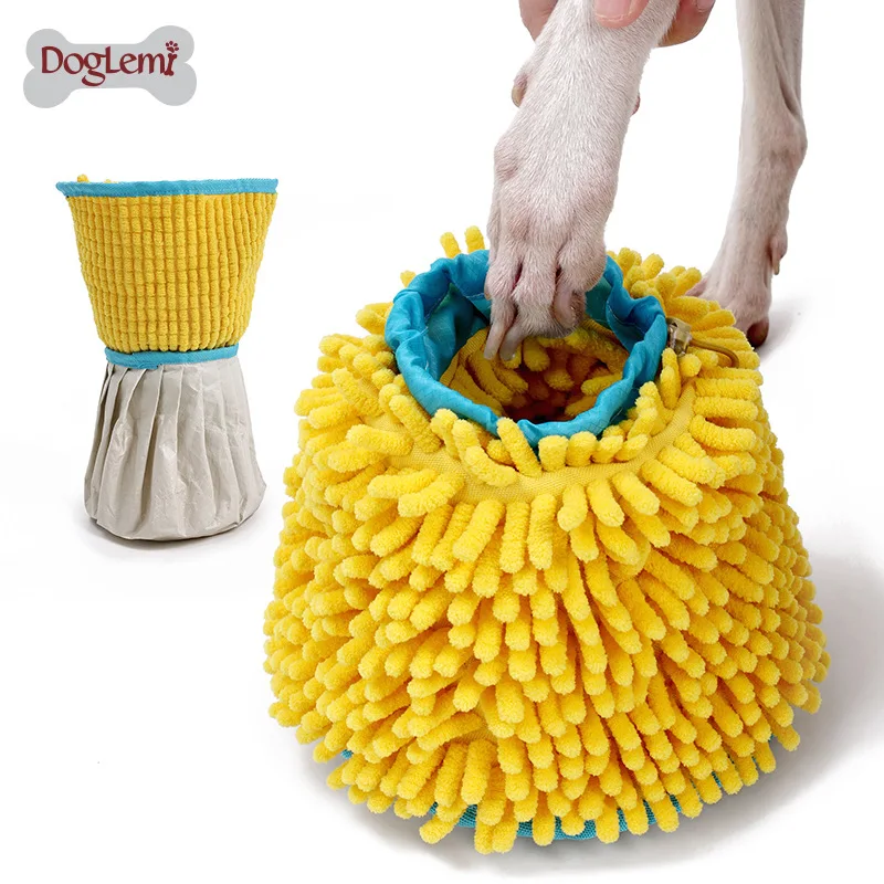 

DogLemi Dogs Footbath Pet Cleaning Sole Products Polyester PE Dog Out 2-in-1 Dog Paw Washing Buckets Pet Cleaning Supplies