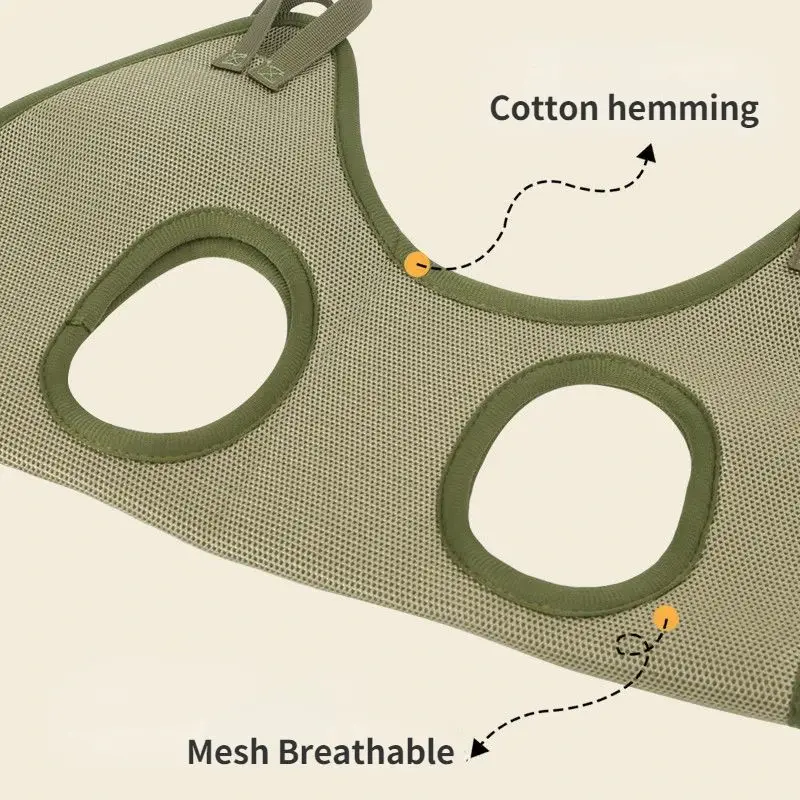 TONG Cat Grooming Nail Cutting Anti Scratch Bite Fixed Bag Bath Trimming Restraint Bag Pet Beauty Hammock Hanging Pet Supplies