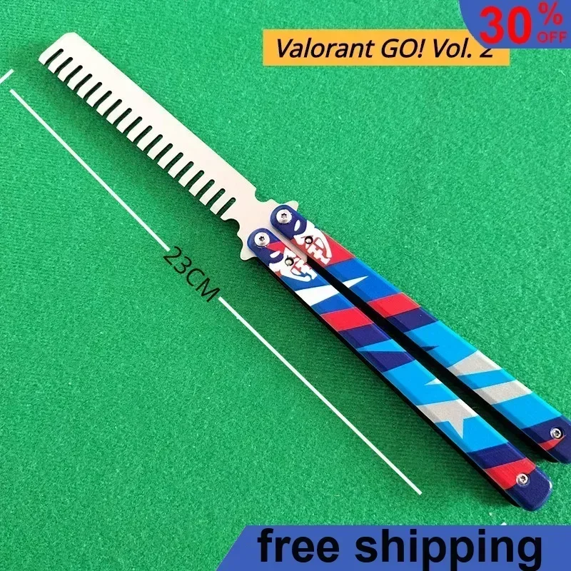 Ivabant GO! Vol. 2 promozione arma farfalla pettine gioco Melee periferiche 23cm materiale metallico Samurai spada modello arma regalo