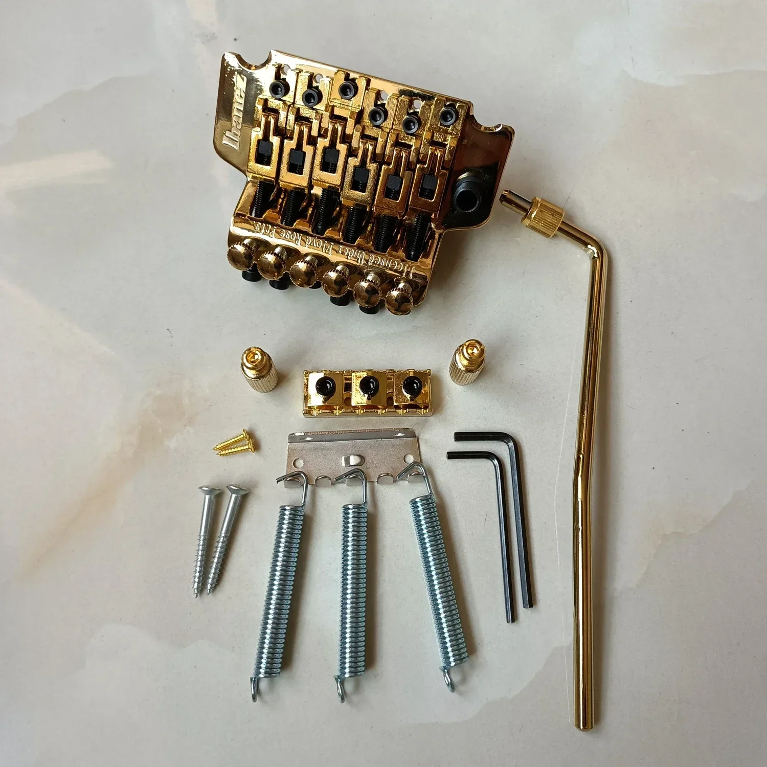 Upgrade Gold FR Double Locking Tremolo System Bridge Guitar Accessories